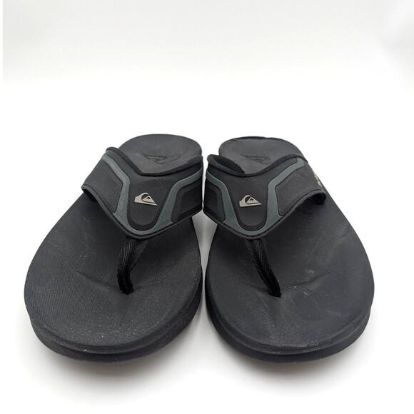 Quiksilver Mathodic Recovery Comfort Slide Sandal Men's Black Size US9 EU42 - Picture 2 of 11